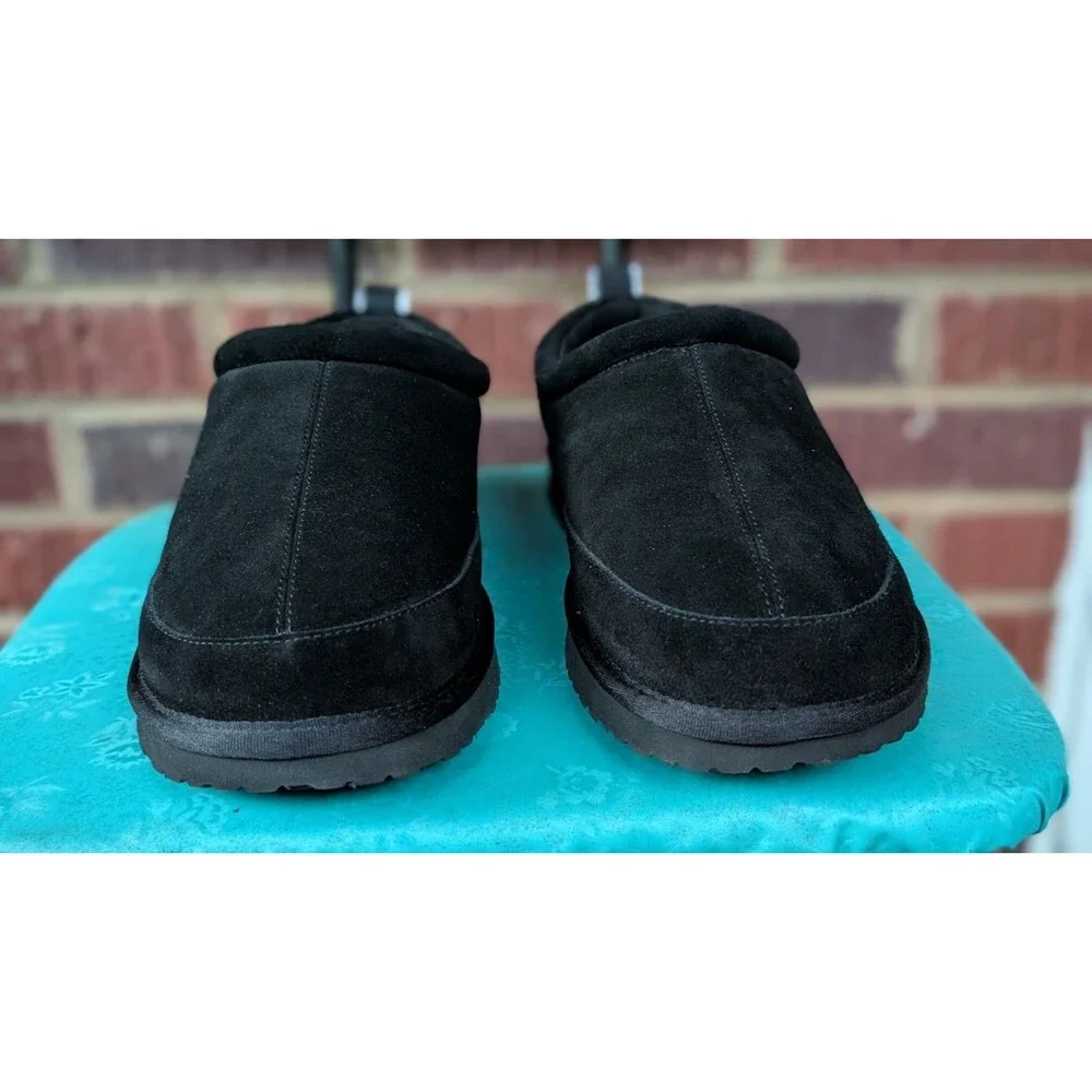 Bombas Saturday Suede Slip-On Men's Casual Shoes- Black Suede - Size 12